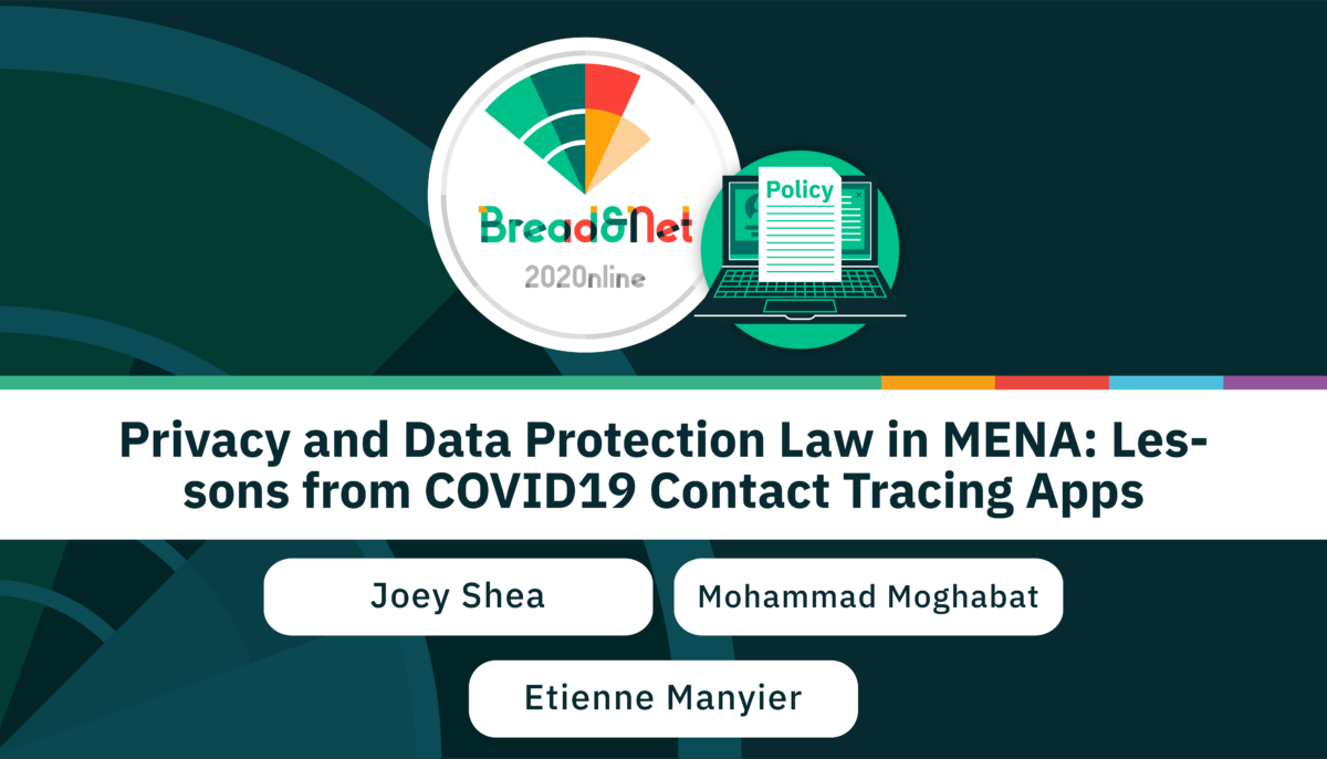 Privacy and Data Protection Law: Lessons from Covid-19 Patient-Tracing Apps [Bread&Net 2020 Session]